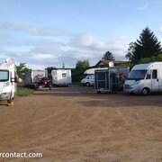 Aire de stationnement pour camping-cars